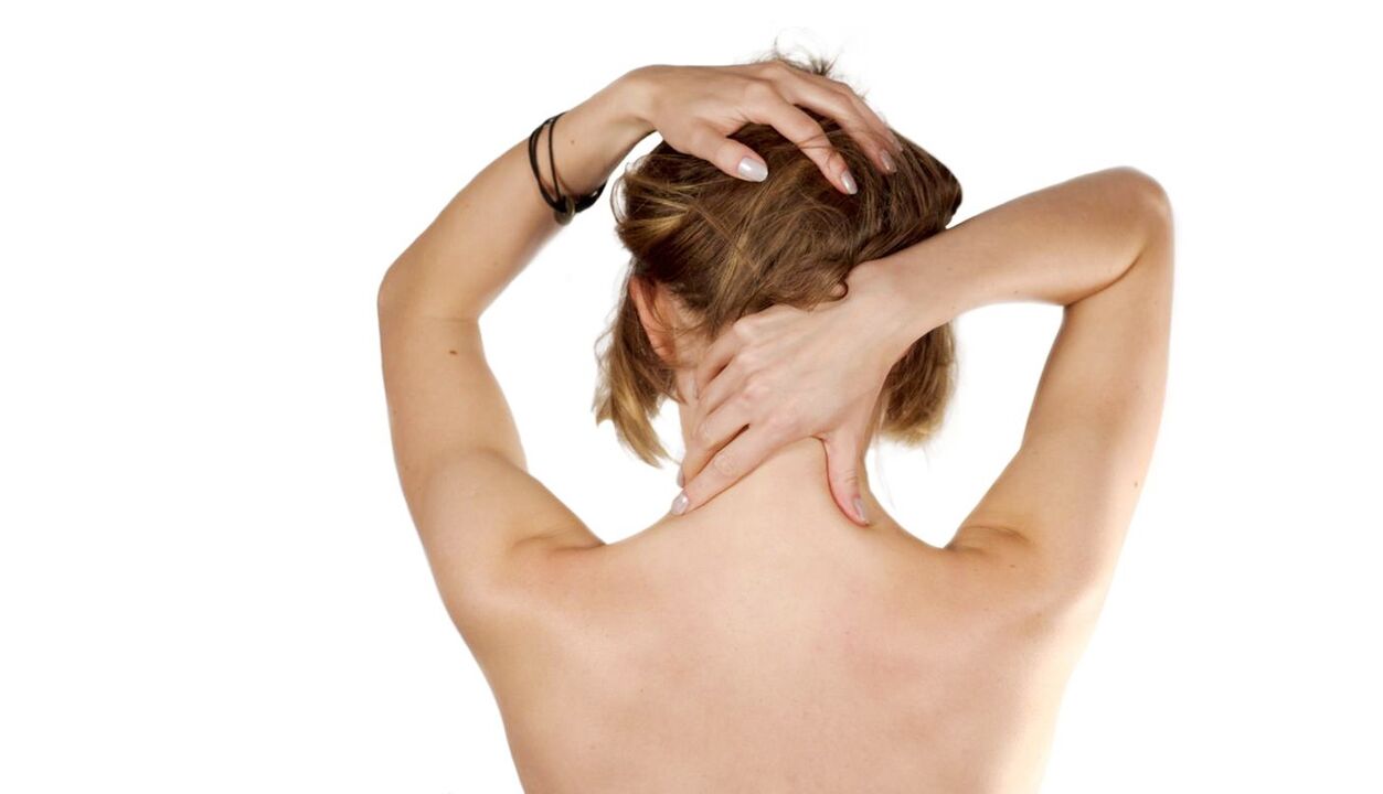 Neck self-clamping for osteochondrosis